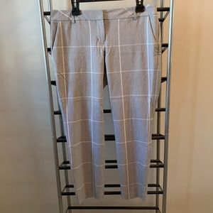 Express Mid Rise Columnist Ankle Pants